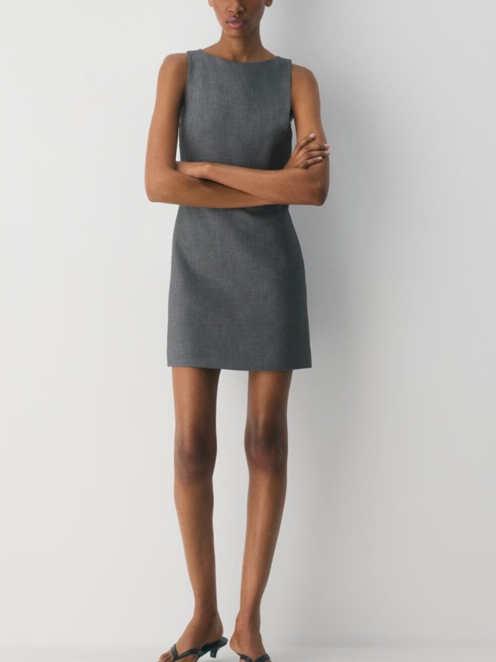 Aritzia Bond Dress NWT - Heather Charcoal - Size: 6